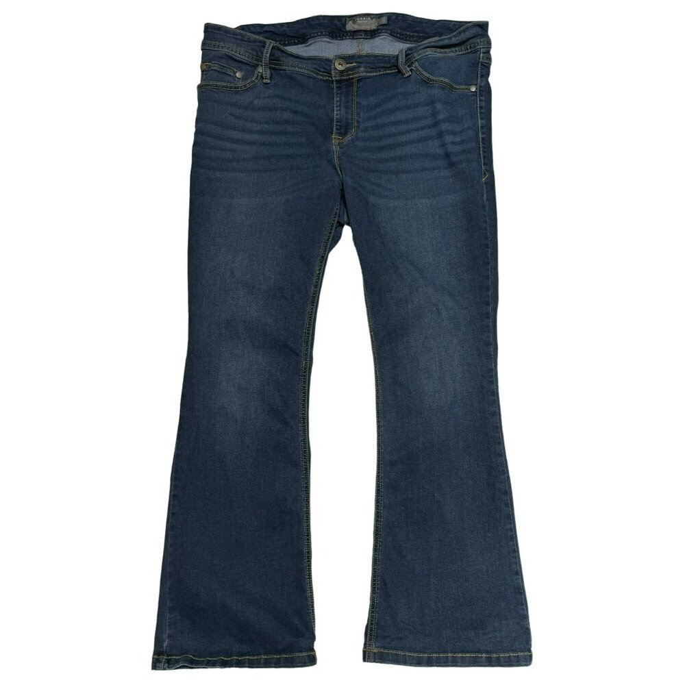 Torrid Lux Slim Boot Cut Jeans Classic 5 Pocket Cotton Stretch Denim Sz 16S
